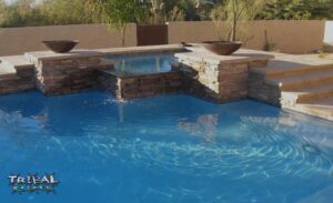 tribal waters pool installation