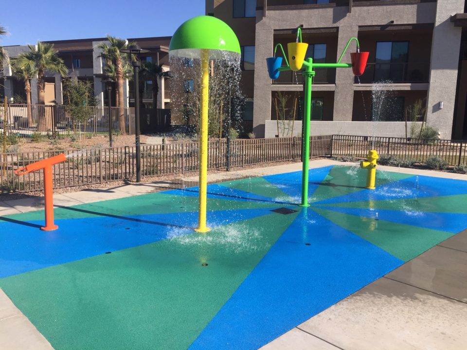 Splash Pad Design & Splash Pad Construction in Scottsdale, AZ