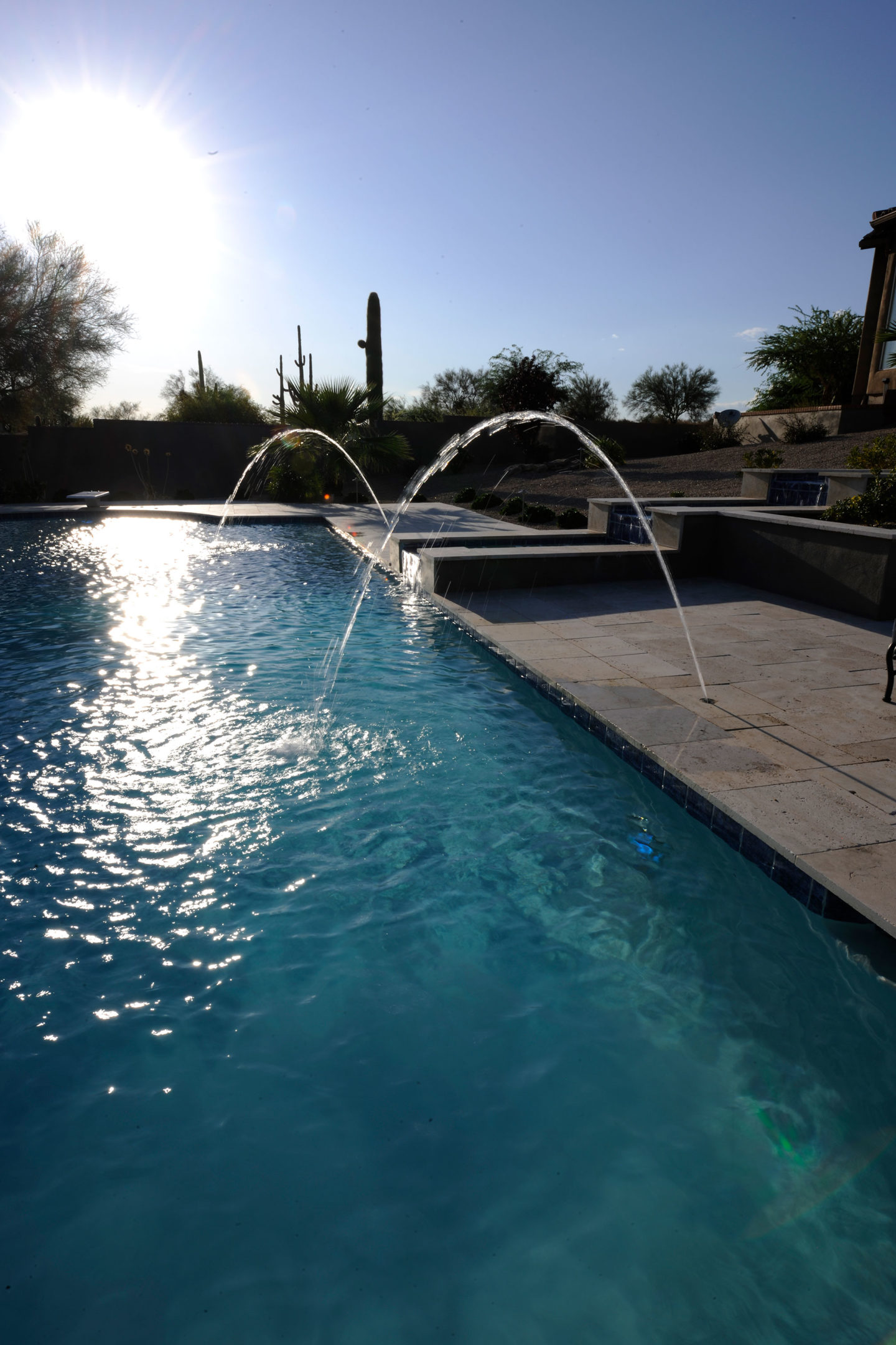 splash pools az on Residential Pools Phoenix Tribal Waters Custom Pool Spa