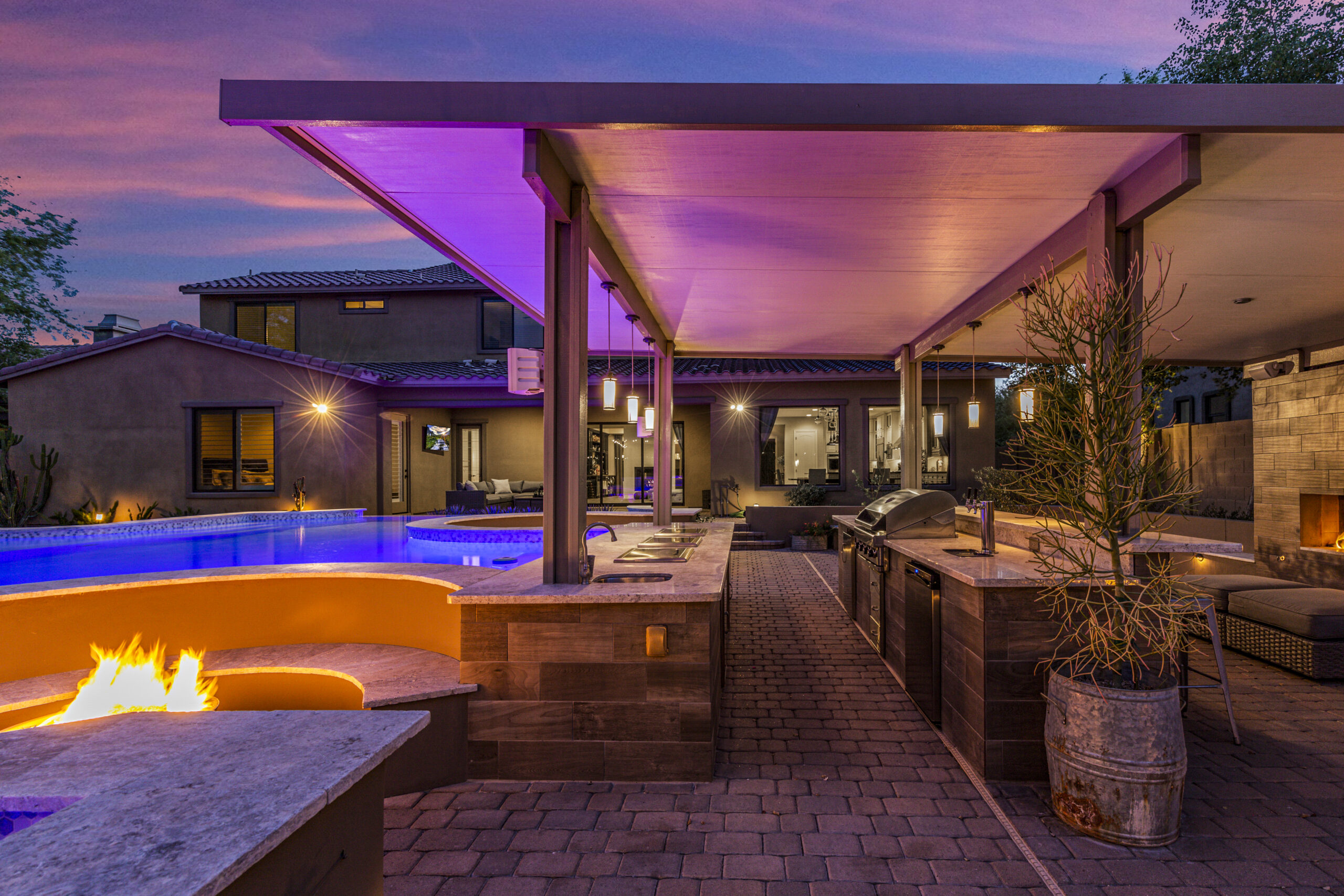 Residential Pools Phoenix Tribal Waters Custom Pool & Spa